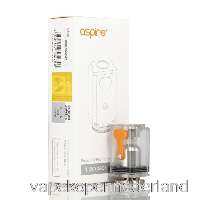 Elektronische Sigaret Vape Aspire Mulus Rba Pod En Spoel